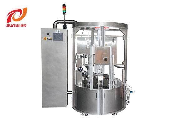 Kaffee-Kapsel-Füllmaschine Lavazza/Nespresso/Kcups rotierende flüssige mit Stickstoff-Spülungssystem