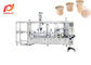 Große Schalen-Kaffee-Kapsel-Füllung der Kapazitäts-Maschine gestempelschnittene Deckel-K und Dichtungs-Maschine